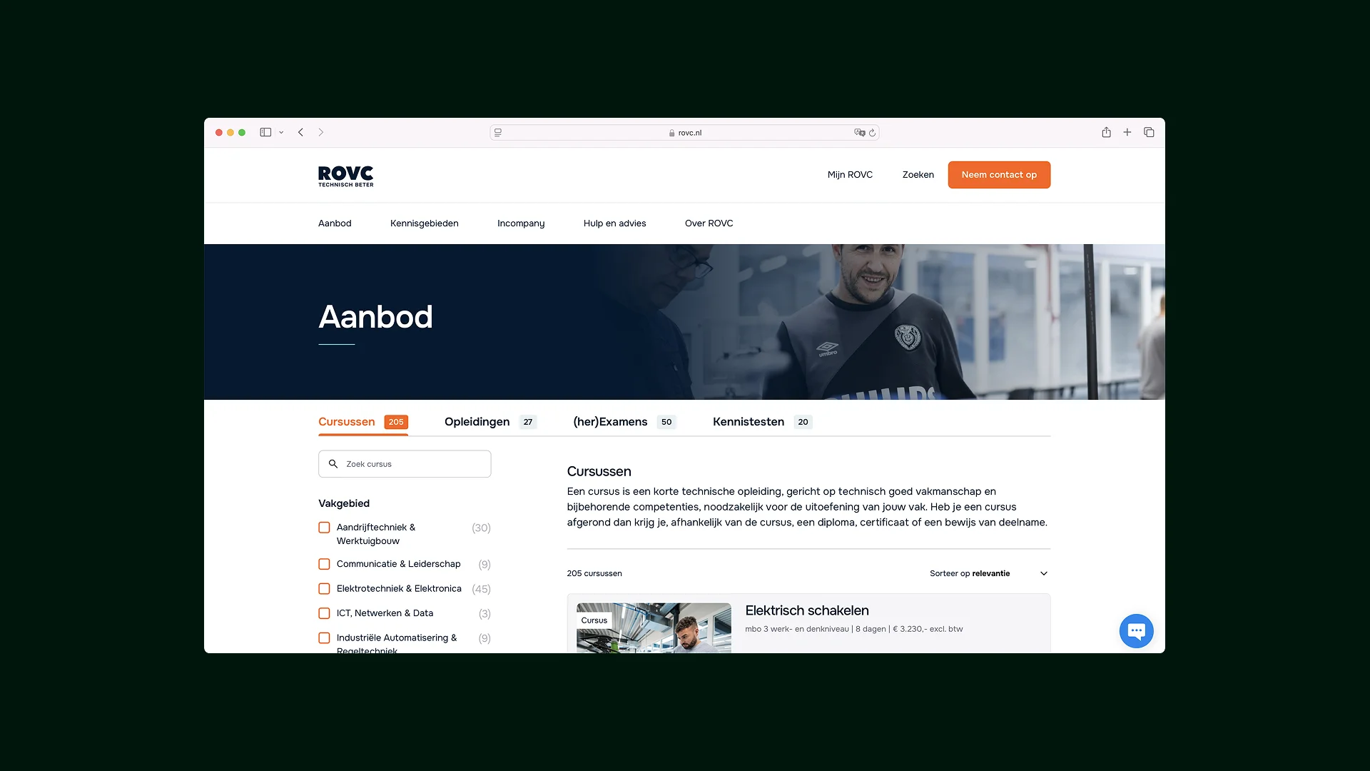 ROVC Web Design